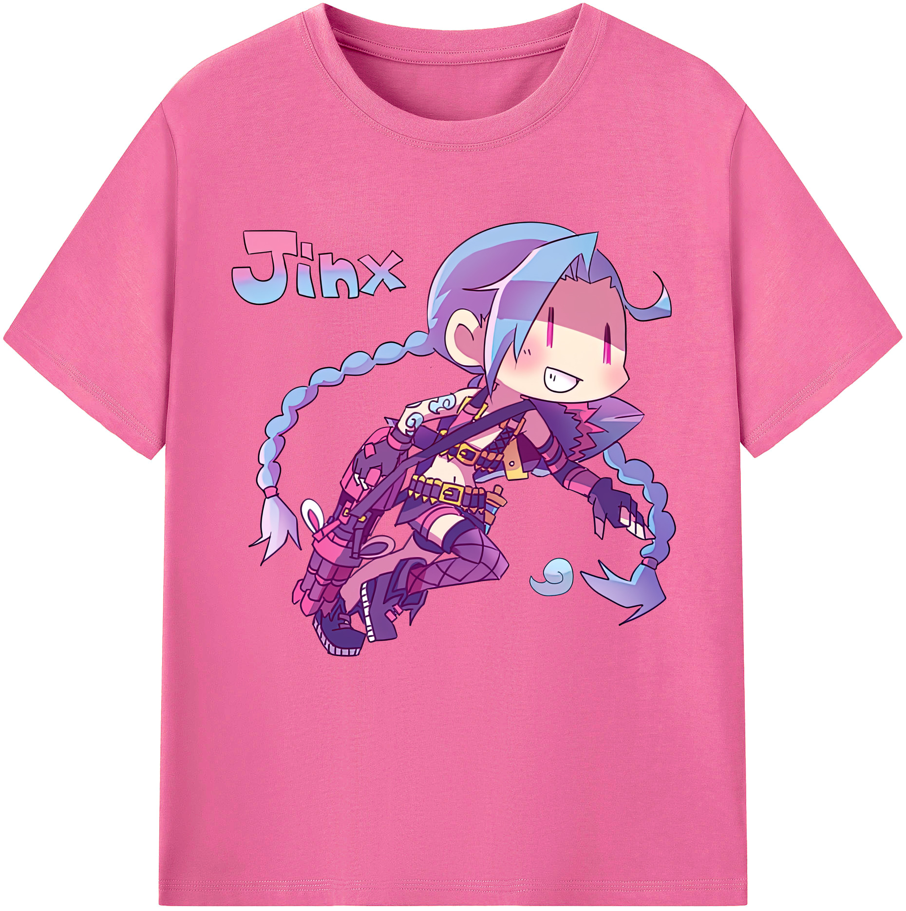 （画像用） リーグ・オブ・レジェンド League of Legends LOL レディースカジュアルプリントTシャツ（綿100％）